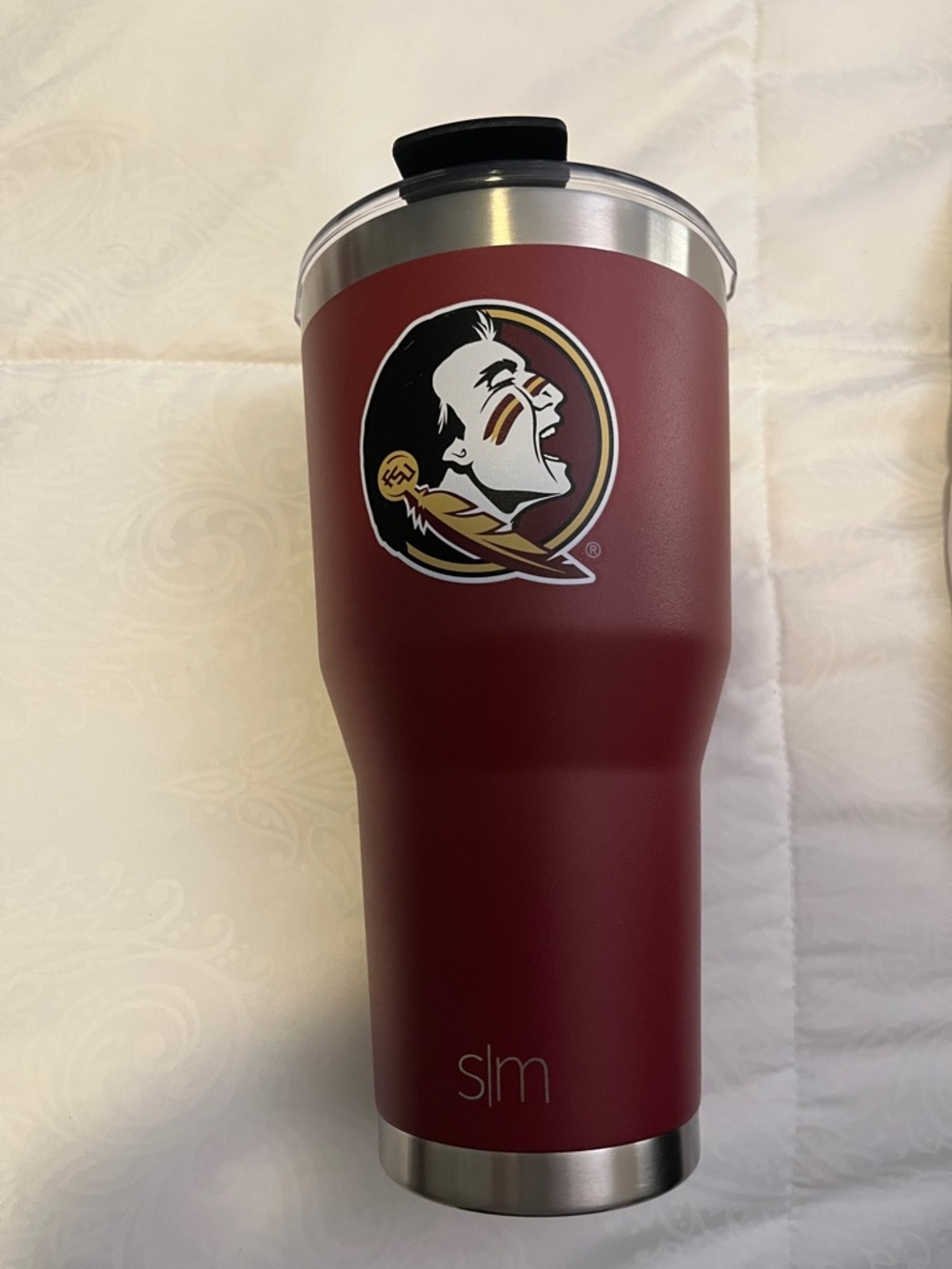 FSU large  Travel Tumbler with Team Logo